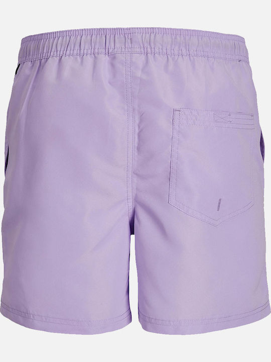 Men's Swimwear Shorts Purple Rose