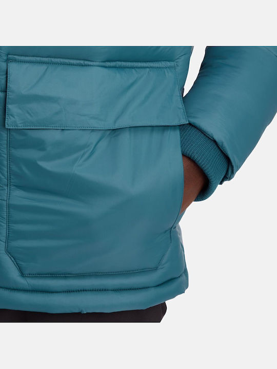 Terrilo Winter Jacket Puffer Turquoise