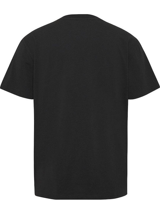 Hugo Boss Ανδρικό T-shirt Μαύρο Μονόχρωμο