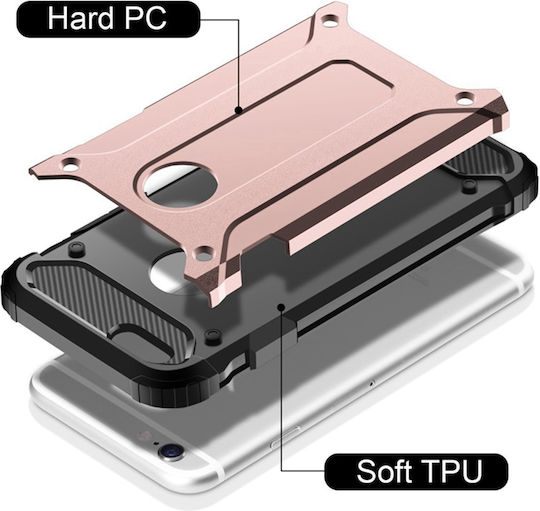 Sonique Heavy Armor Back Cover Σιλικόνης / Πλαστικό 2mm Ροζ Χρυσό (Redmi Note 11 Pro+ 5G)