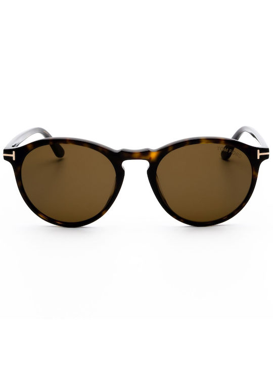 Tom Ford Sunglasses with Brown Tartaruga Plastic Frame FT0904 52J