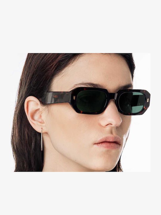 Gast High Era Unisex Γυαλιά Ηλίου με Καφέ Ταρταρούγα Κοκκάλινο Σκελετό και Μαύρο Φακό RA02