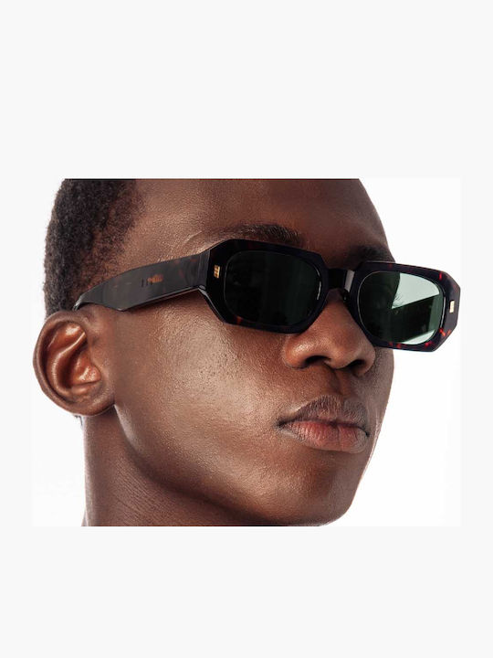 Gast High Era Unisex Γυαλιά Ηλίου με Καφέ Ταρταρούγα Κοκκάλινο Σκελετό και Μαύρο Φακό RA02