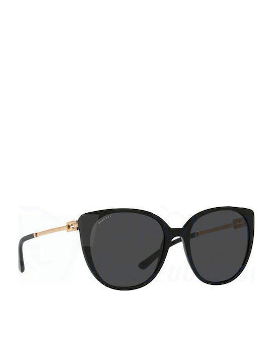 Bvlgari Damen Sonnenbrille mit Schwarz Gestell und Schwarz Linse BV8251 501/87