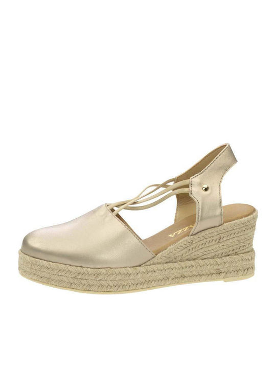 Women's Platforms in Espadrille Style Sand