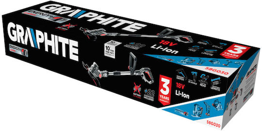 Graphite Χορτοκοπτικό Ώμου / Χειρός Μπαταρίας Solo 1.8kg