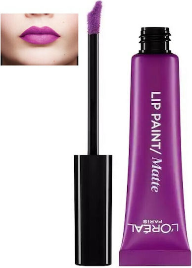 L'Oreal Paris Infaillible Lip Paint Long Lasting Liquid Lipstick Matte 207 Wuthering Purple 8ml