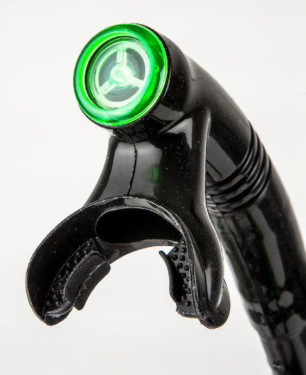 Seac Βuddy Snorkel Negru cu Vârf de Silicon