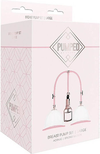 Shots Αναρροφητής Θηλών Breast Pump Set Large Rose Gold