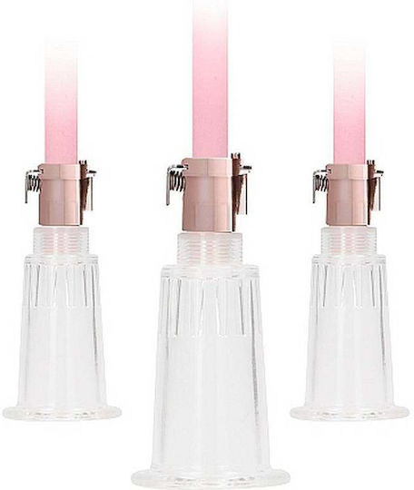 Shots Aspirator Pumped Set De Pompă Automată Reîncărcabilă Pentru Clitoris Și Sfârcuri Mare Roz