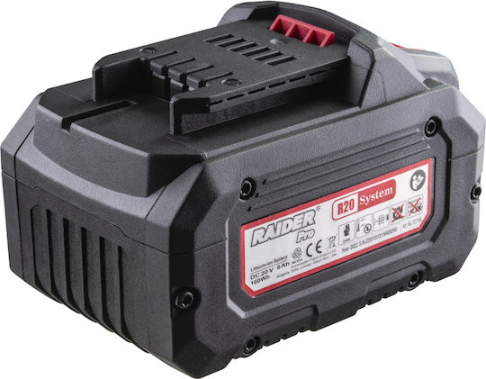 Raider Tool Battery Lithium 20V with Capacity 8Ah R20