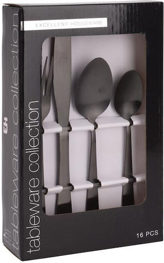 Excellent Houseware CC4000100 Set De Tacâmuri 16 Bucăți