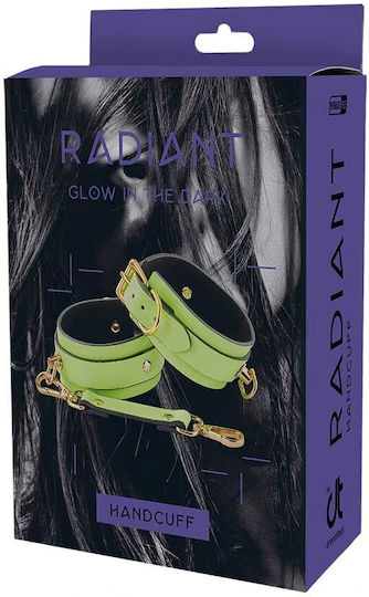 Dream Toys Radiant Handcuffs Glow In The Dark Χειροπέδες Green