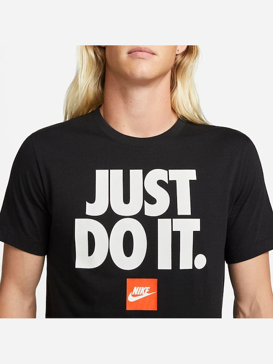 Just Do It T-Shirt Schwarz