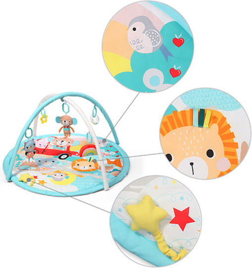 Babyono Fun Journey Baby-Spieldecken und -Gyms Aktivitätsgym für Neugeborene