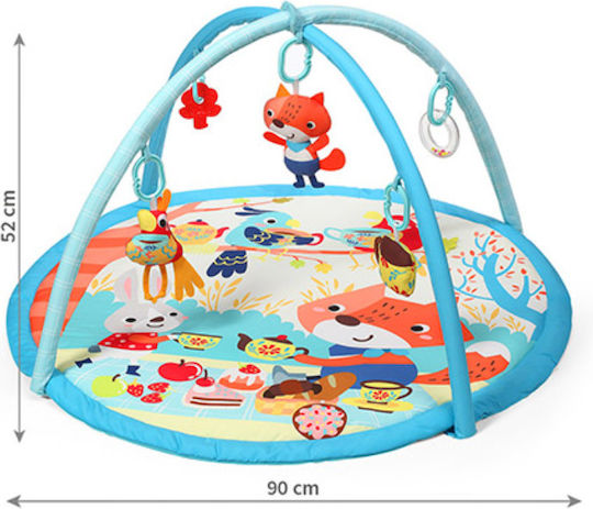 Babyono Forest Tea Party Baby Playmat for Newborns