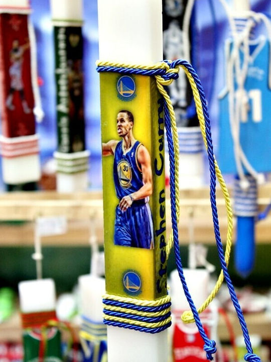 Stephen Curry Flat Easter Candle Stephen Curry Flat Easter Candle