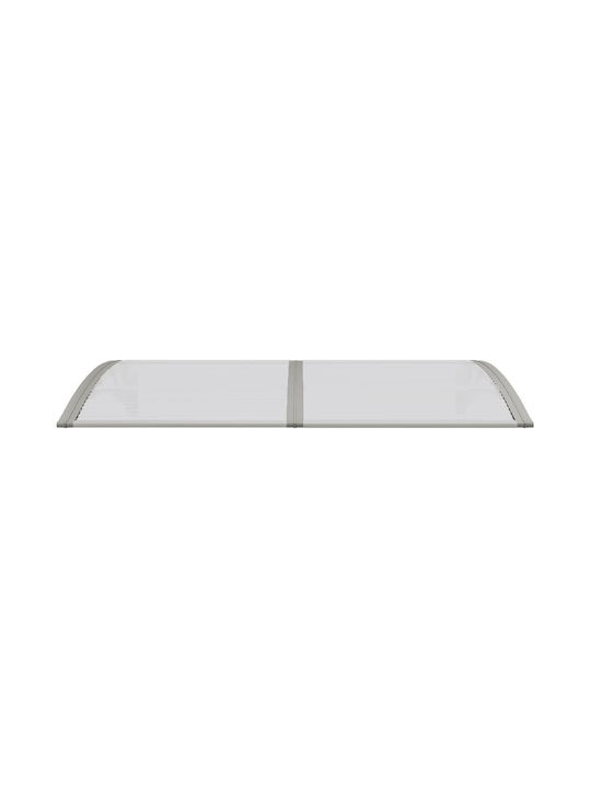 vidaXL Polycarbonat Kapuzinerdach Tür/Fenster P150xB80cm