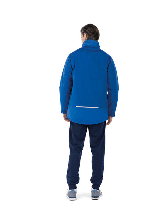 Errea DNA 3.0 Men's Winter Jacket Blue