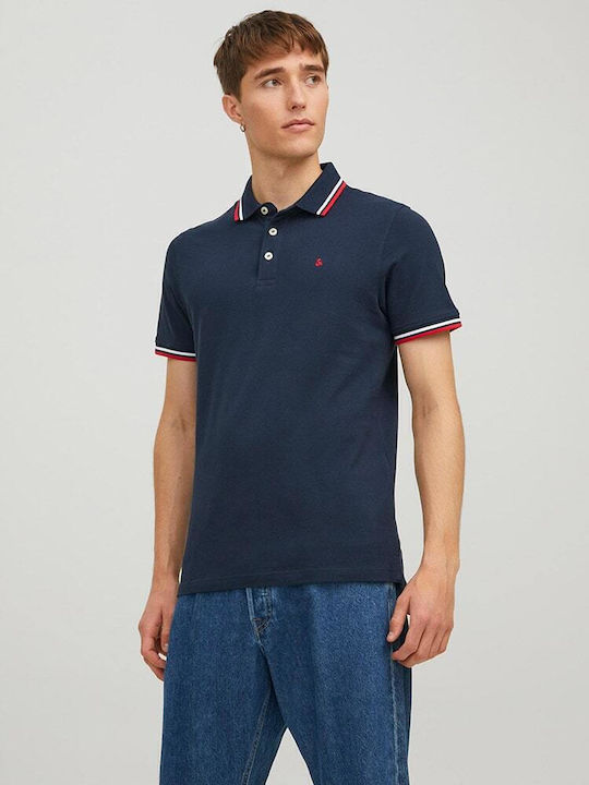 Jack & Jones Polo T-shirt Navy Blazer / Tonal