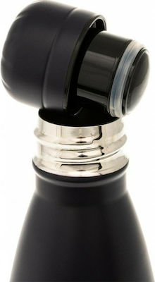 Polo Bottle Thermos Stainless Steel BPA Free Black 500ml