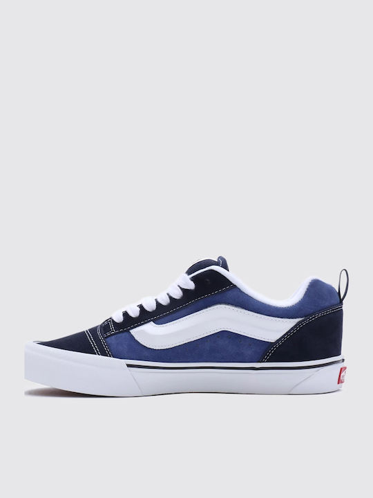 Knu Skool Sneakers Marineblau / Reines Weiß