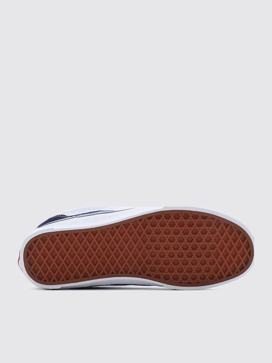 Knu Skool Sneakers Marineblau / Reines Weiß