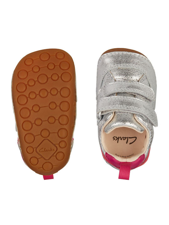 Tiny Sky T Kids Sneakers Anatomic with Scratch Silver