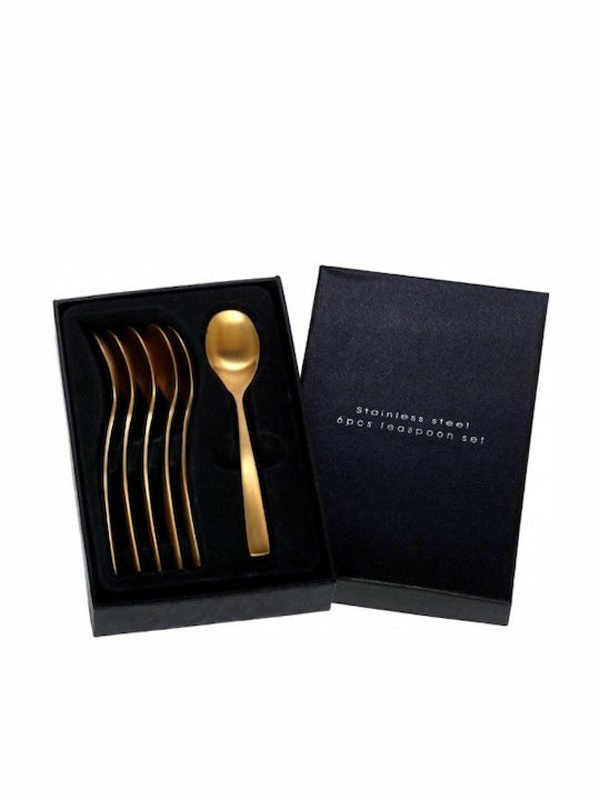 Cryspo Trio Durable Cutlery Set Stainless Gold 30pcs