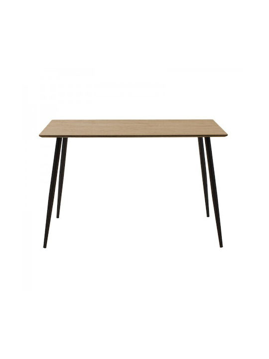 Cuba Table Kitchen Wooden with Metal Frame 120x80x76cm