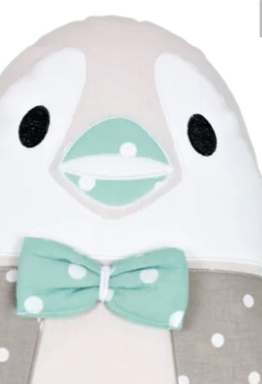Baby Star Διακοσμητικό Μαξιλάρι Κούνιας Tiny Friends Πιγκουίνος Πολύχρωμο 37x40cm Baby Star Διακοσμητικό Μαξιλάρι Κούνιας Tiny Friends Πιγκουίνος Πολύχρωμο 37x40cm