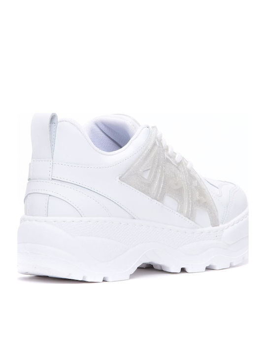 Γυναικεία Chunky Sneakers Λευκά