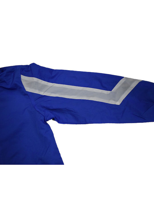 Kids' Casual Jacket Short Windproof with Hood Blue