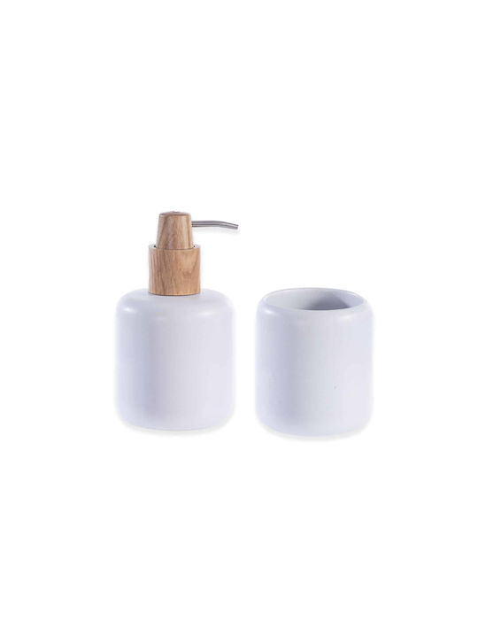 Nef-Nef Homeware Centric Επιτραπέζιο Dispenser Πλαστικό Λευκό