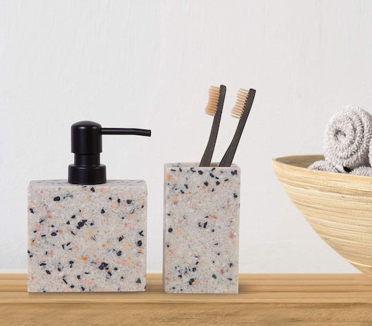 Nef-Nef Homeware Serafine Επιτραπέζιο Dispenser Πλαστικό Μπεζ