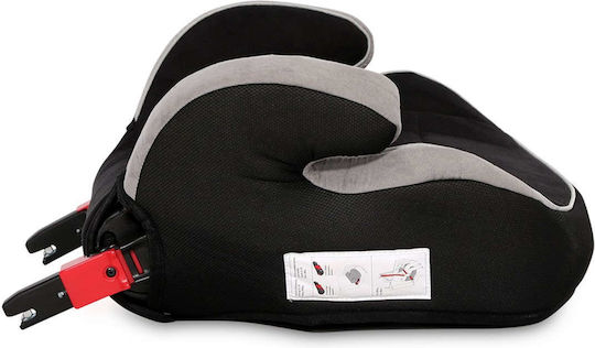 Lorelli Safety Junior Fix Anchorages Baby Car Seat Booster with Isofix Black 15-36 kg