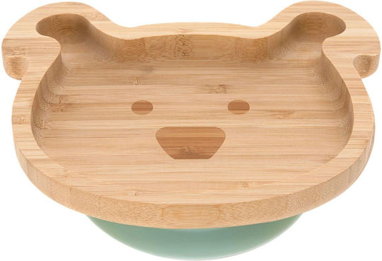 Laessig Baby & Toddler Plates & Bowls Laessig Children's Food Plate from Bamboo Brown