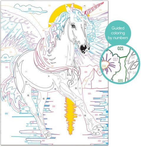 AS Painting Paint & Frame Magic Unicorn for Children 9+ years old Years