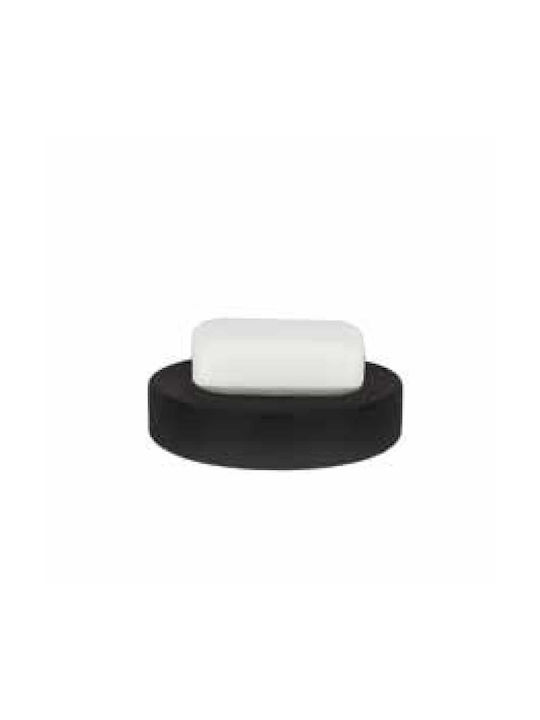 Dimitracas Tube 03228 Ceramic Soap Dish Countertop Black Matt