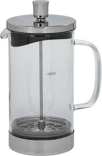 Gefu Manual Filter Coffee Maker Stainless Steel Silver 1L