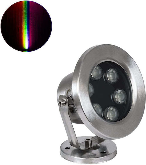 GloboStar Dedy Untertauchbares LED Pool-Scheinwerfer mit Mehrfarbigem Licht