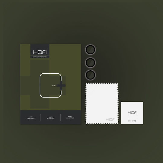 Hofi Camring Pro+ Προστασία Κάμερας Tempered Glass Μαύρο για το Galaxy A14 4G / 5G