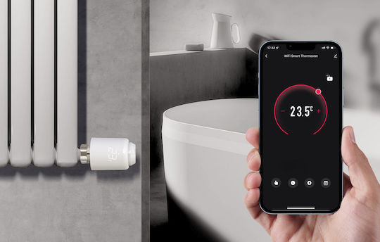 Avatto Electronic Thermostatic Radiator Valve with Wi-Fi for Radiator Body 1pcs