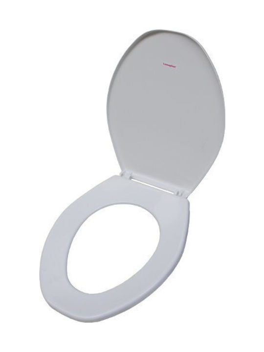 Lamaplast Bakelite Toilet Seat White WC 3 43.5cm