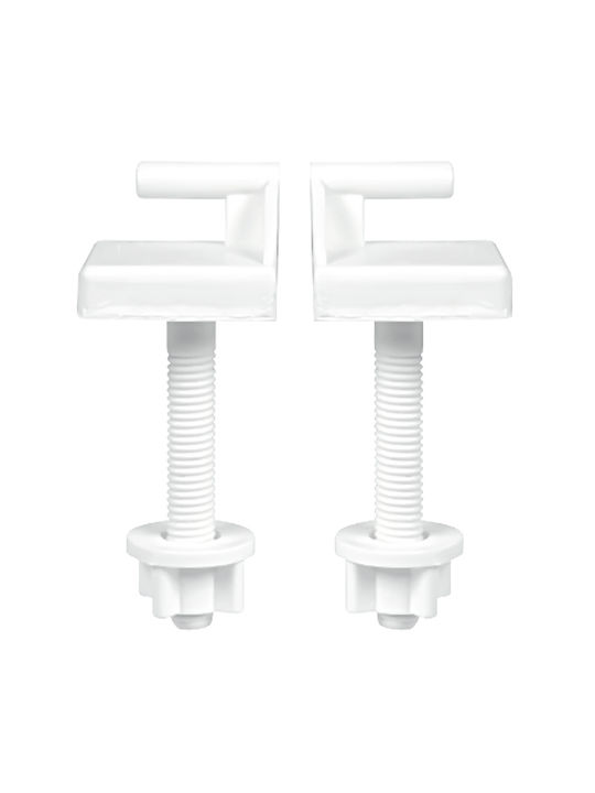 Elvit Universal Καπάκι Λεκάνης από Βακελίτη 44.5x36.5cm Λευκό