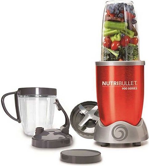 NutriBullet Pro Блендер с Кана Тритан 950 мл 900W Червен