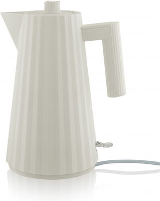 Alessi Plissé Kettle 1.7lt 2400W White