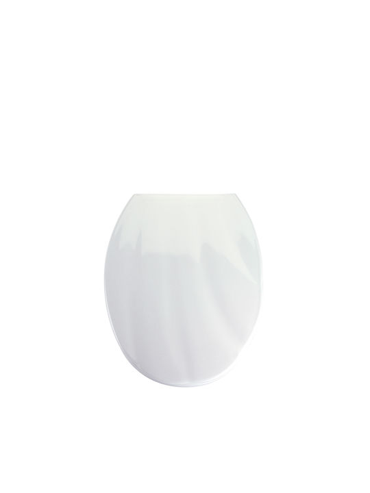 Viospiral Atlantis Capac WC Plastic 44.5x35.5cm Alb