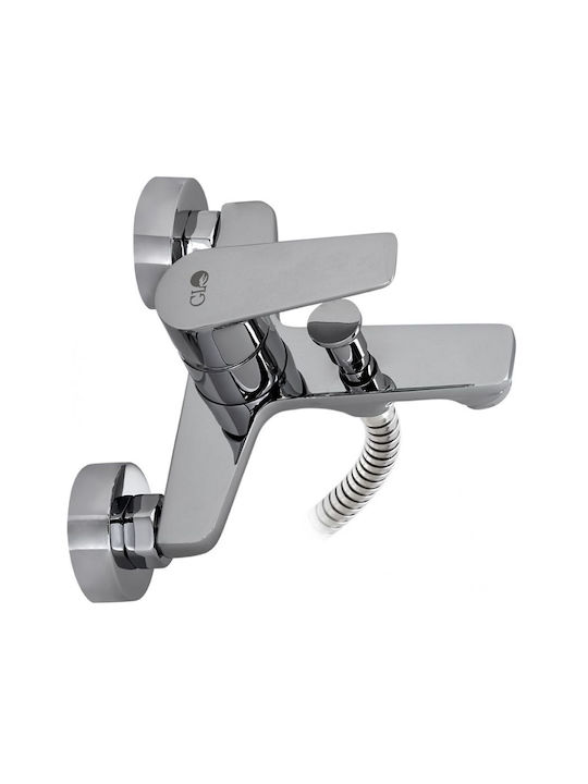 Gloria Komsi Mischung Bade- / Duscharmatur Badewanne Komplettes Set Silber