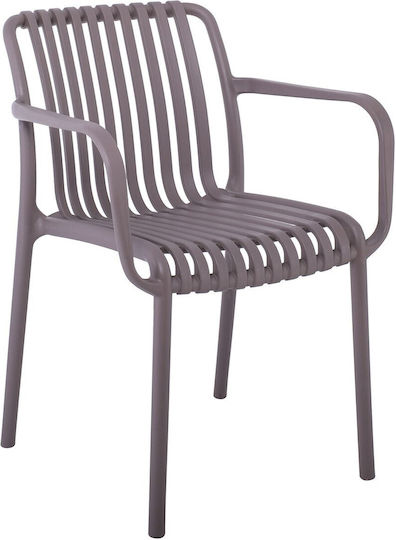 Gartenstühle Polypropylen Moda Mocha E3800,3 57x58x80cm